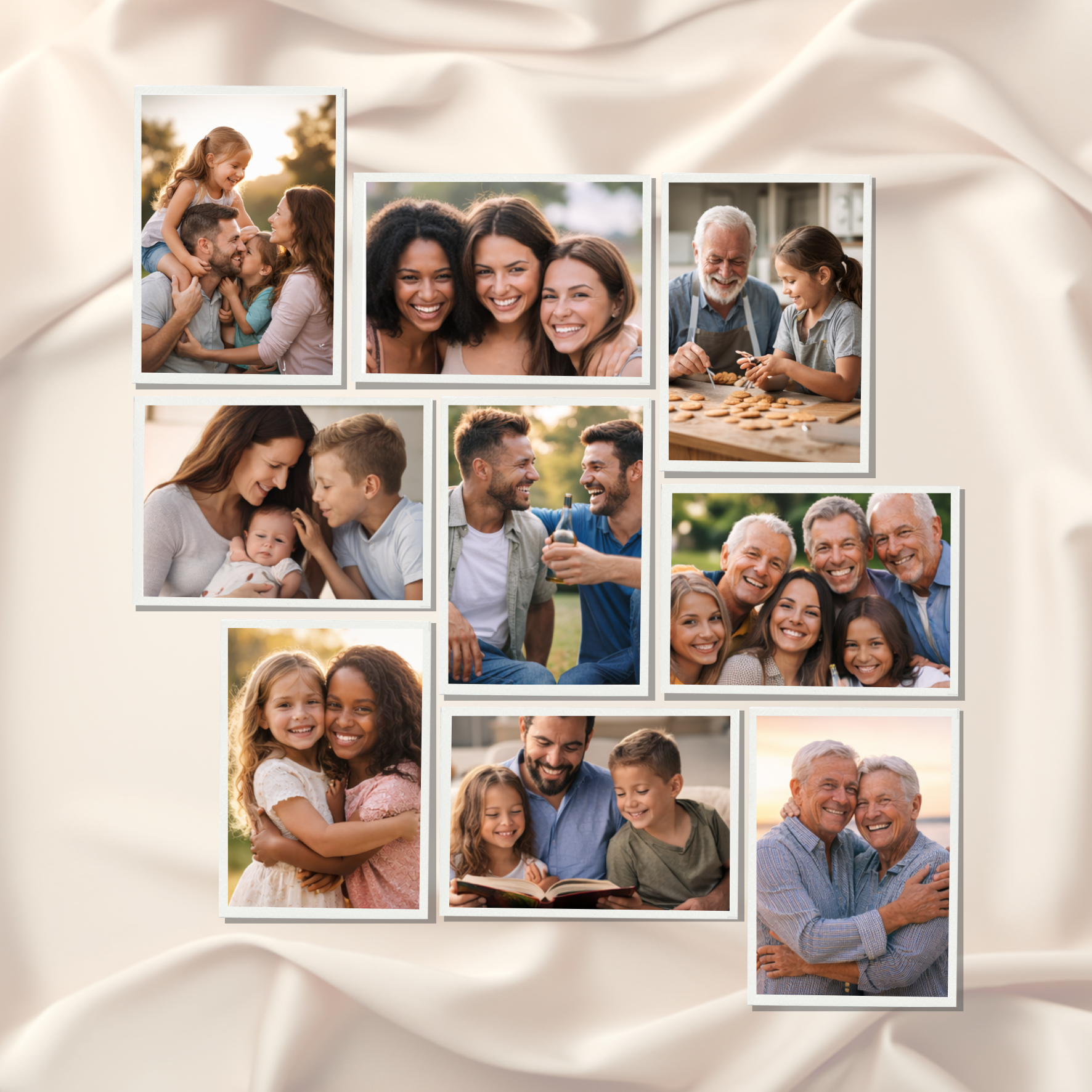 Wallet Photo Prints, 2.5 x 3.5 in, White-Bordered - 9 Prints (Prime Matte RC)