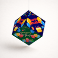 Fold-n-Form DIY 3D Hanging Cube Decor for Birthday Party Decoration: Classic Design